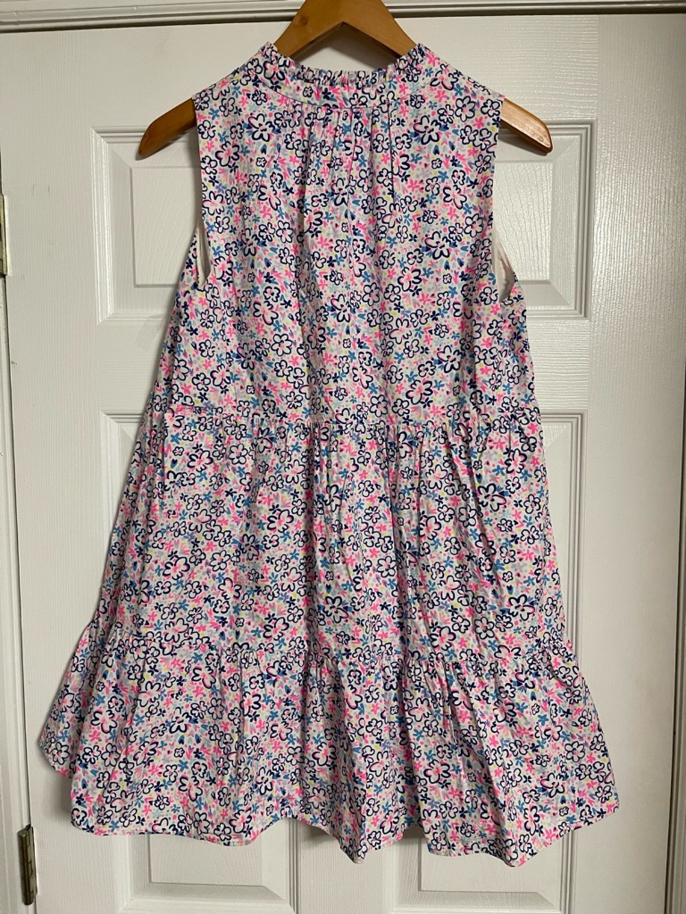 Lilly Pulitzer Novella Dress Multi Fun Sun Repeat Ditsy Medium - Picture 3 of 4